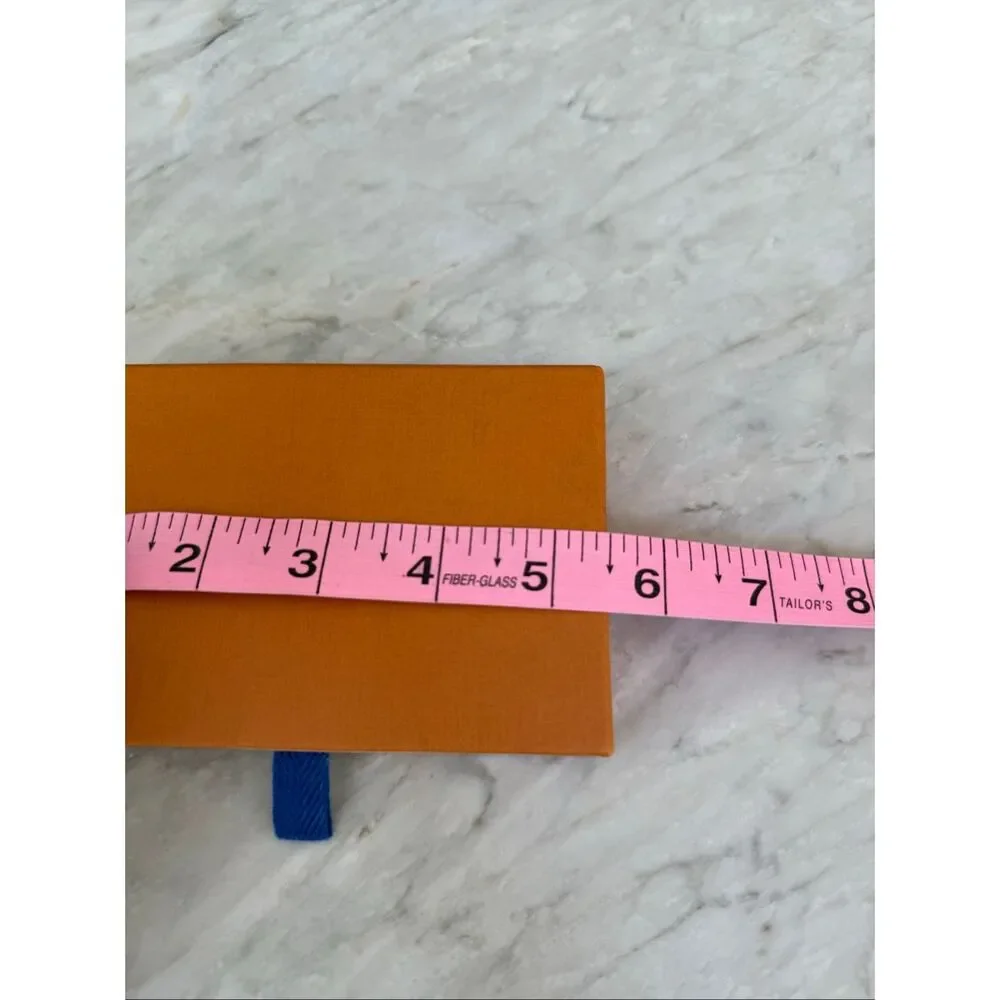 Authentic Louis Vuitton Empty Drawer Gift Box Orange Pull-Out Box 5.5”x3.5”x1”